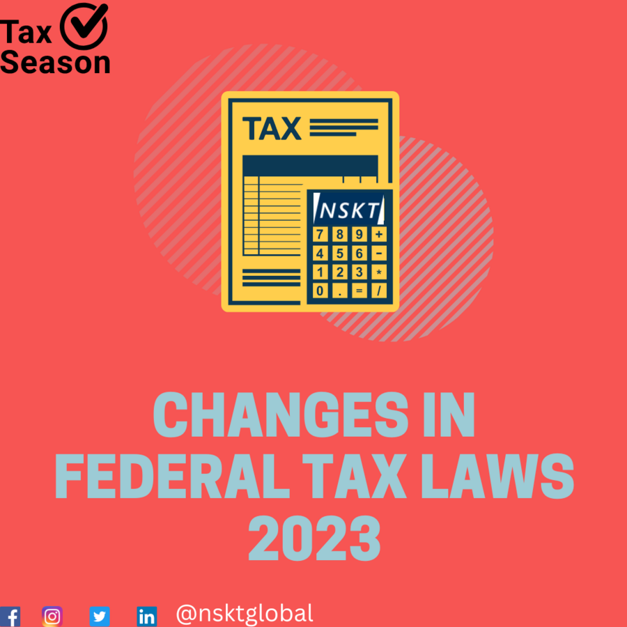 Changes in federal Tax Laws 2023